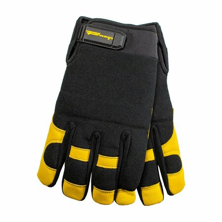 FORNEY Hydra-Lock Lined Utility/Multi-Purpose Cowhide Work Gloves Menfts M 53148